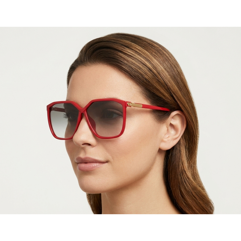 Valentino VG0025S Sunglasses 3 Red BIO PL